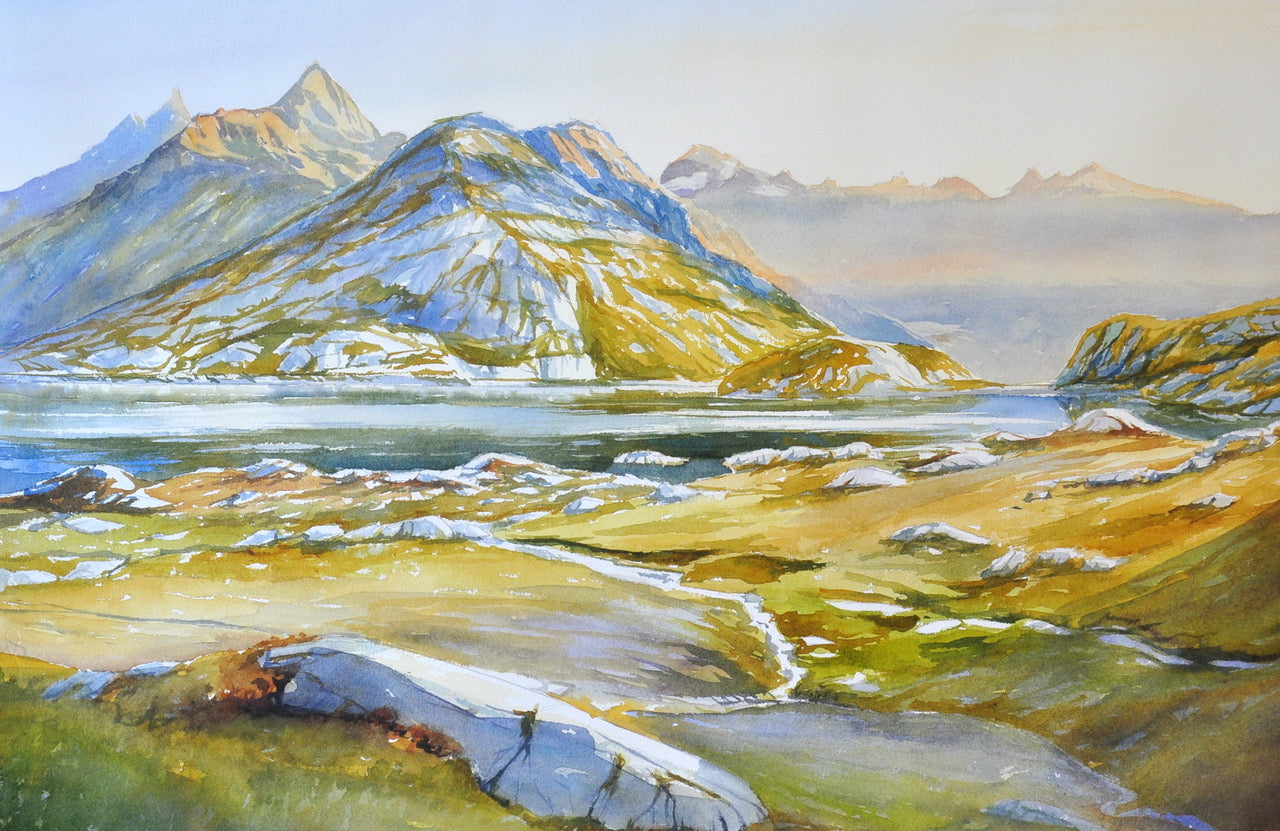 Gerhard Daniel, «Grimselpass»